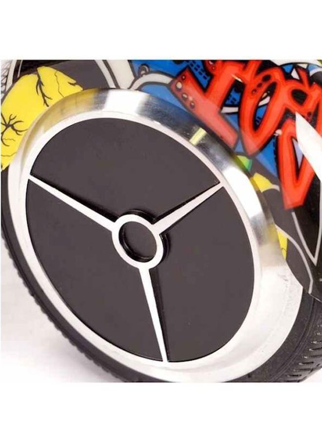 كروني سكوتر هوفر بورد كهربائي ذاتي التوازن بعجلتين متعدد الألوان - Image 4