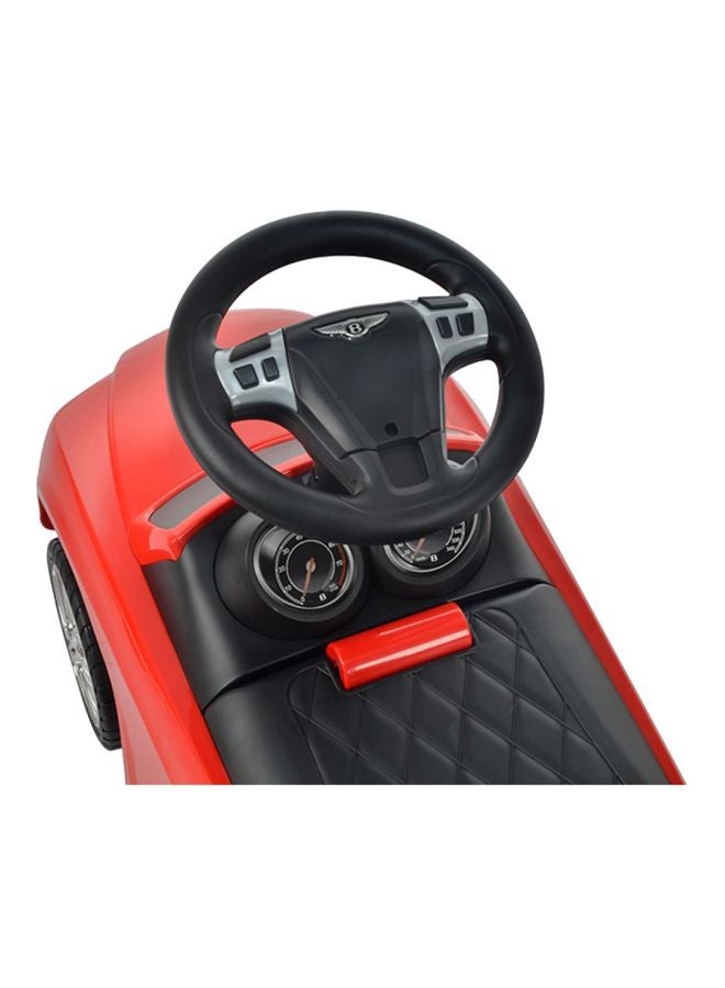 ليتل أنجل سيارة ركوب بنتلي جي تي تعمل بالدفع لممارسة الأنشطة مناسبة للأولاد والبنات  في الأماكن الداخلية والخارجيه. 67.5x67.5x61.5سم - Image 4