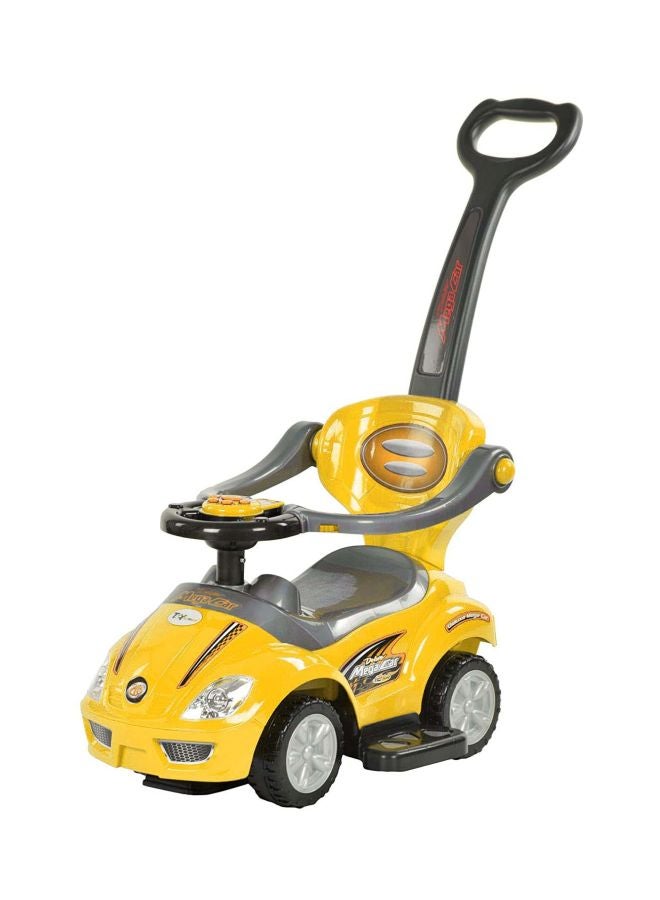 ليتل أنجل سيارة ركوب تفاعلية ديلوكس ميجا تعمل بالدفع مزودة بمقبض 63x71.5x61سم - Image 2