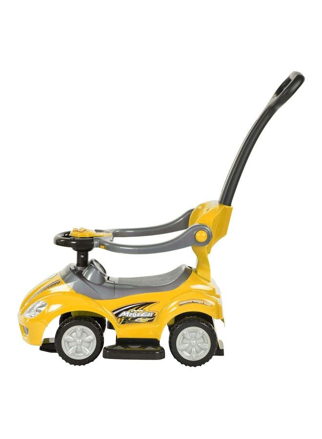 ليتل أنجل سيارة ركوب تفاعلية ديلوكس ميجا تعمل بالدفع مزودة بمقبض 63x71.5x61سم - Image 3