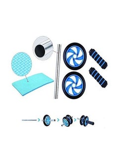 Kanteen Store 6-Piece Yoga Wheel Roller With Knee Mat Set  - Image 3