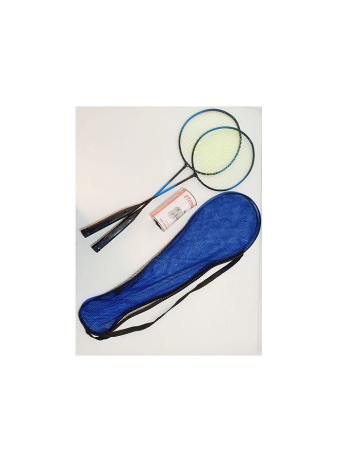 Generic 2-Piece Badminton Rackets With Bag And Balls Set 63x20cm  - Image 2