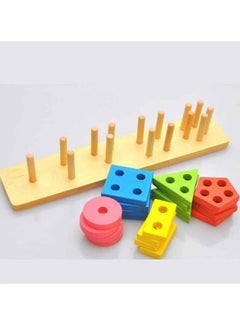 Sharpdo Geometric Shape Sorting Puzzle Board  - Image 2