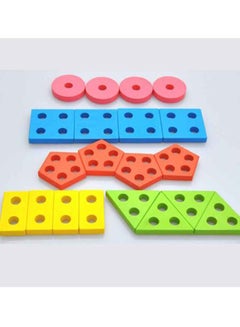 Sharpdo Geometric Shape Sorting Puzzle Board  - Image 3
