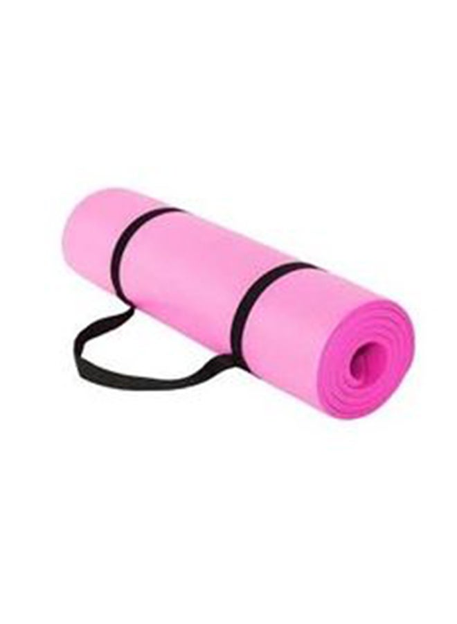 Generic Non Slip Yoga Mat With Carrying Strap 183x61x1.5cm  - Image 1