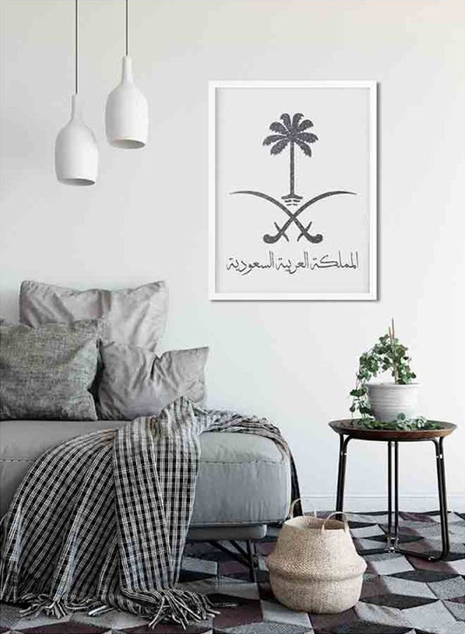LOWHA Wooden Framed Poster Multicolour 42x32x2centimeter  - Image 2