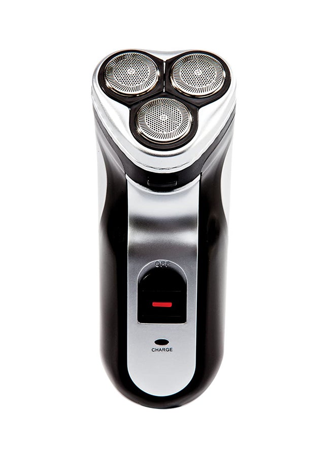INVIGORATE by Meridian Point Cordless All in One Three Head Shaver and Trimmer RCS-6-2186 Black/Silver 278.5grams - Image 1