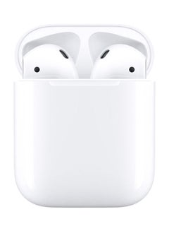 Wireless In-Ear Earphones With Charging Case White