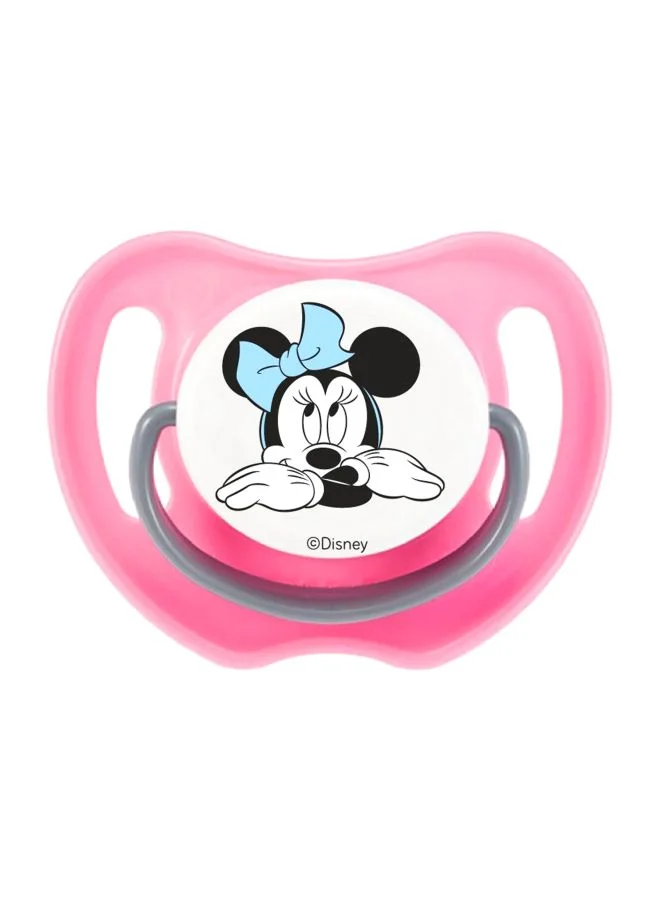 Disney Pack Of 4 Minnie Mouse Printed Feeding Bottle With Accessories Set