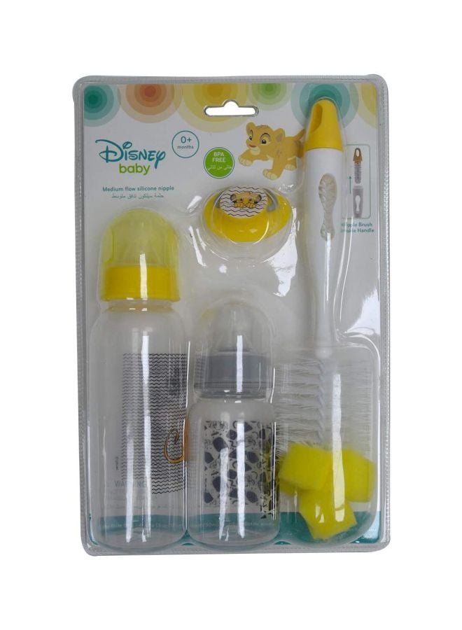 Disney - Pack Of 4 Lion King Printed Feeding Bottle With Accessories Set - Image 1
