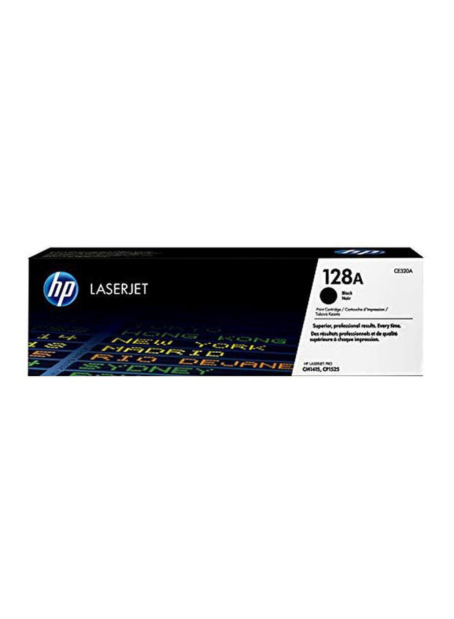 HP 128A Laser Toner Cartridge Black - Image 2