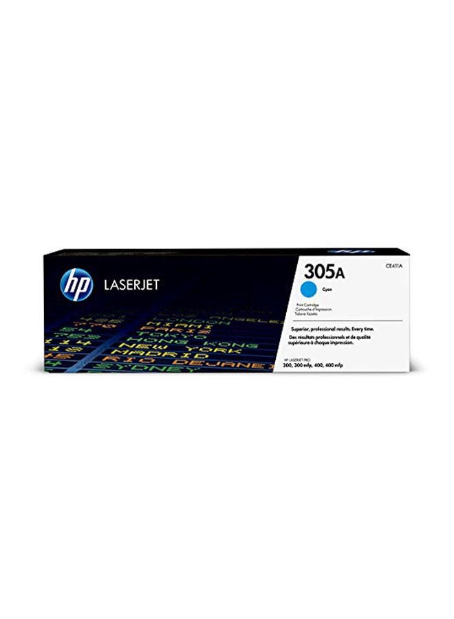 HP خرطوشة حبر تصوير لطابعة الليزر جيت طراز CE411A أزرق سماوي - Image 2