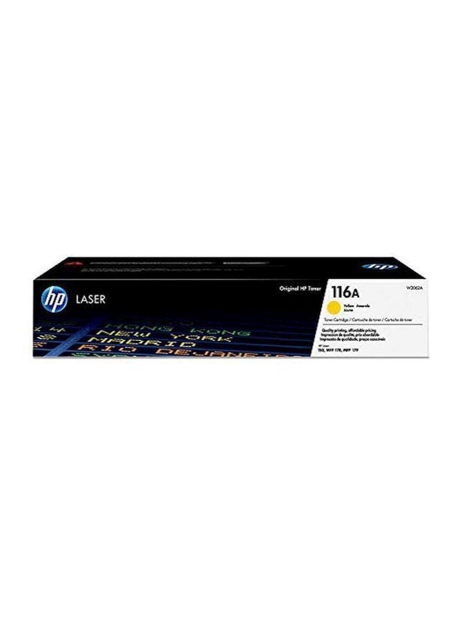 HP W2062A 116A High Yield Ink Toner Cartridge Yellow - Image 2