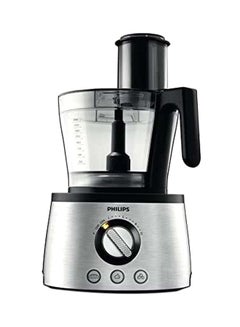 Philips Food Processor 1300W 3.4 L 1300.0 W HR7778/00 Black/Clear/Silver  - Image 1
