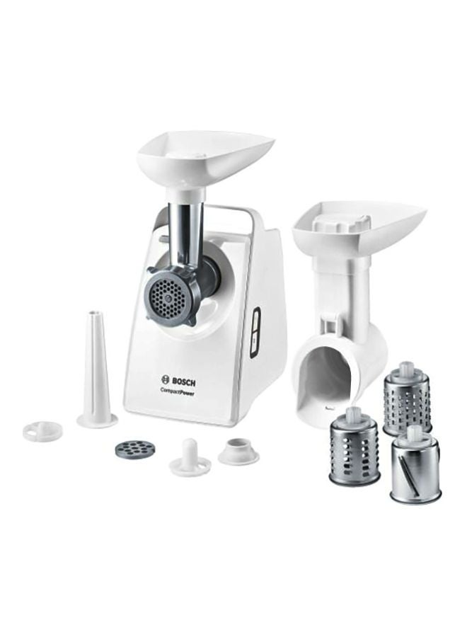 BOSCH Meat Mincer 1500.0 W MFW3540W White/Silver - Image 1