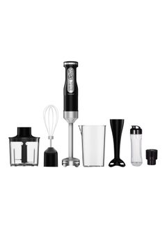 TORNADO Hand Blender 600W THB-600C Silver/Black/Clear  - Image 2