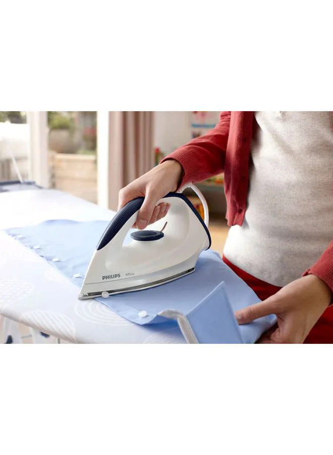 Philips Dry Iron - DynaGlide Soleplate, 1.8M Cord Length with Cord Hose Storage, Slim Tip Soleplate, 1200 W GC160/07 Multicolour