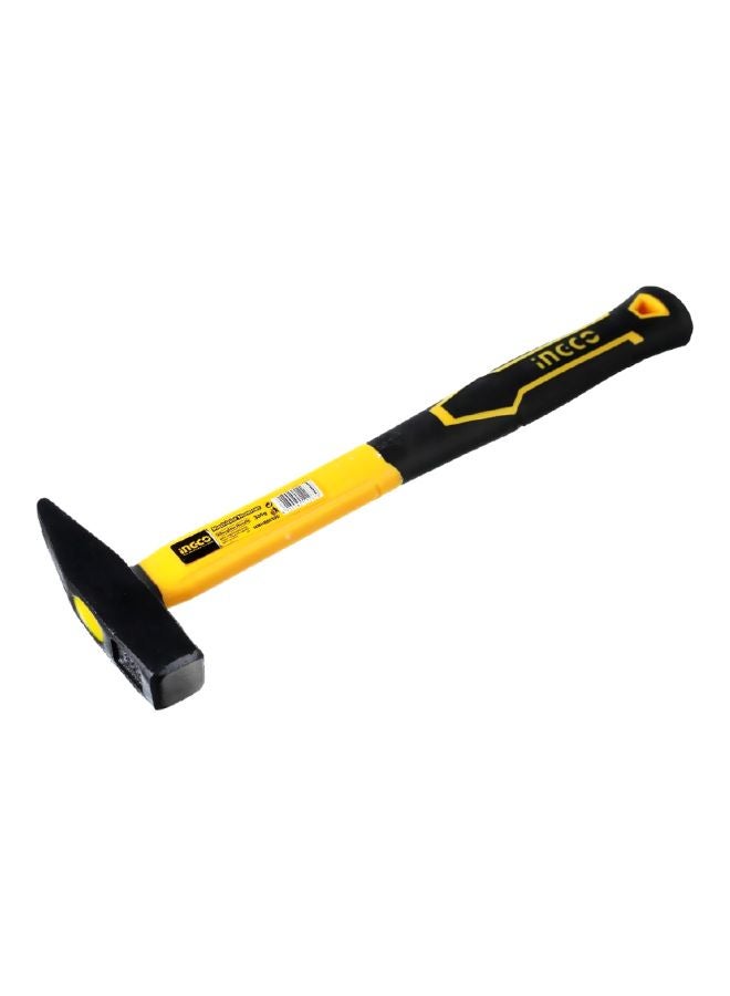 INGCO Machinist Hammer Black/Yellow 29.3x3.1x16cm - Image 3
