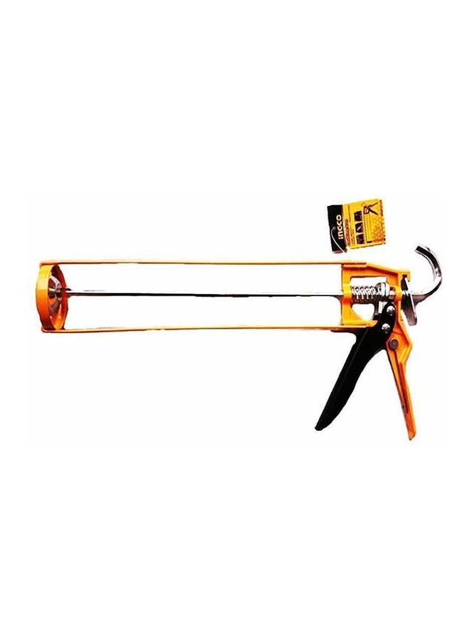 INGCO Silicone Caulking Gun Yellow/Black/Silver 11inch - Image 1