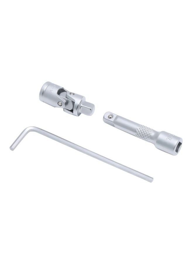 Total Tools 45-Piece Socket Set Blue/Silver/Black - Image 3