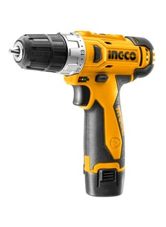 INGCO Cordless Hand Drill Yellow/Black/Silver 