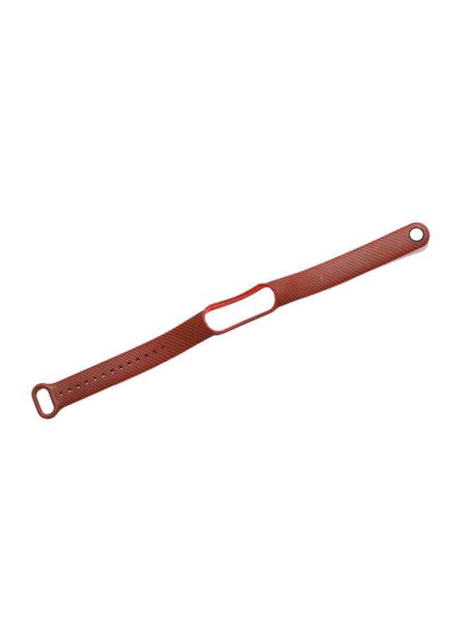 Foxcon - Replacement Silicon Printed Band For Mi Smart 5/6 Red Python - Image 1
