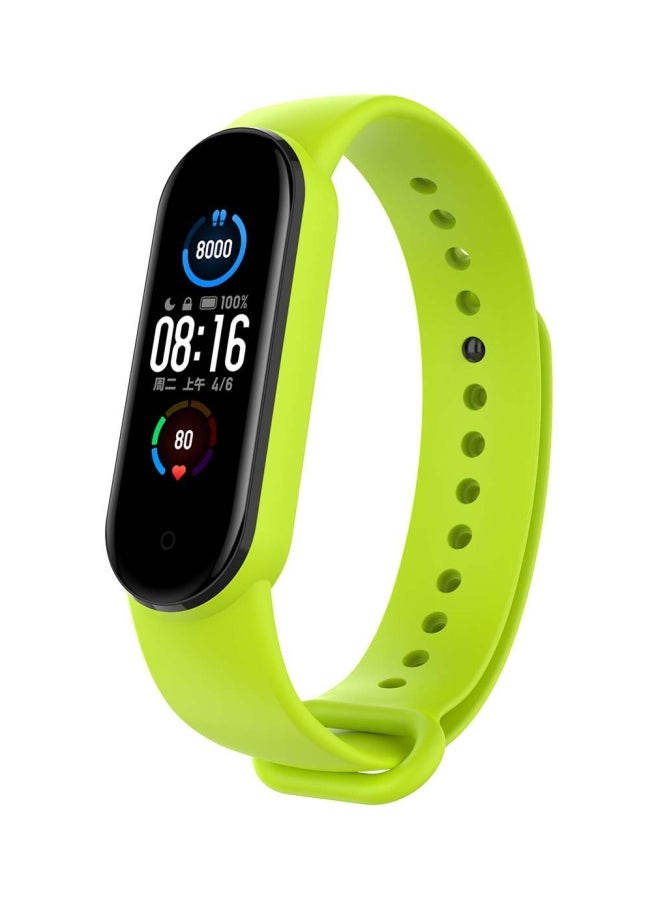 Foxcon Silicon Replacement Band For Mi 5/6 Green - Image 1