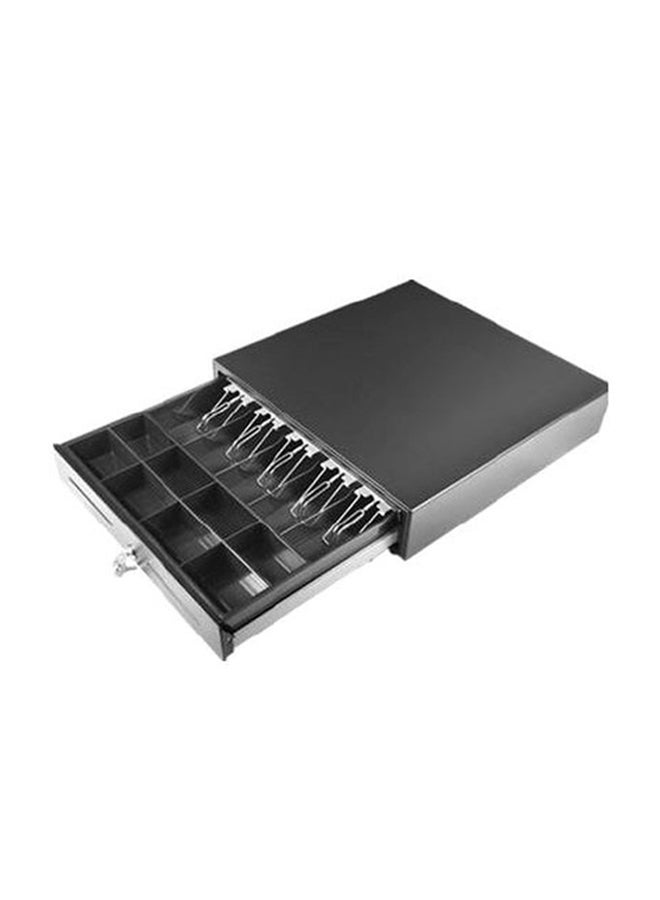 Koohii Stainless Steel Cash Drawer Black/Silver - Image 1
