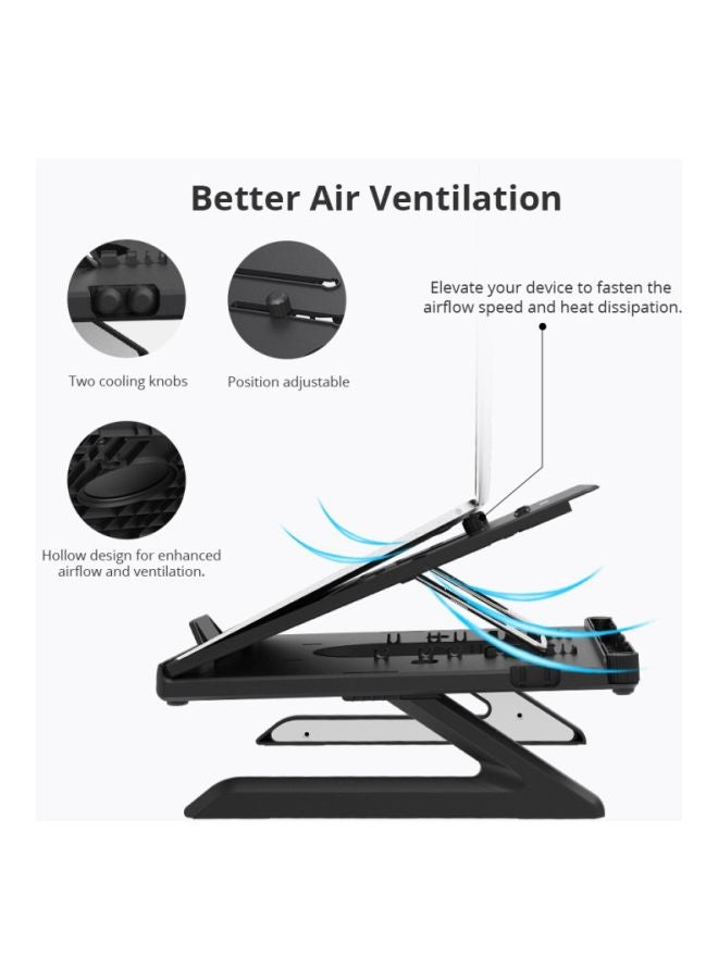 Tronsmart Foldable Laptop Stand Black  - Image 3