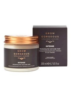 grow gorgeous Intense Thickening Hair And Scalp Mask 200ml  - Image 1