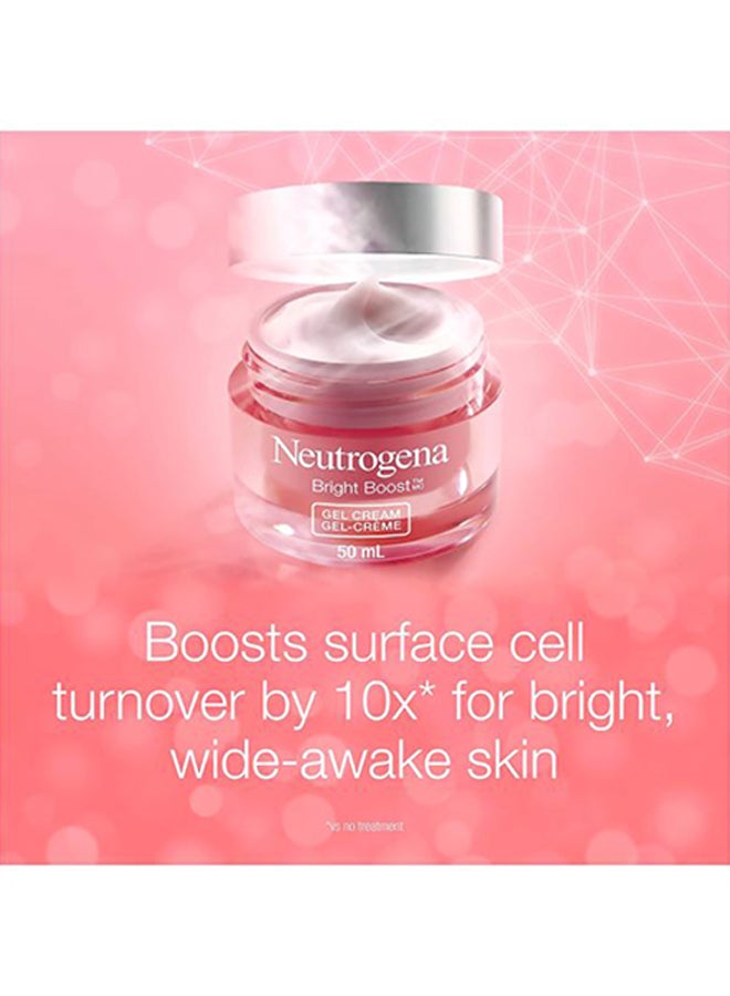 Neutrogena - Bright Boost Brightening Gel Moisturizing Face Cream Pink 50ml - Image 1