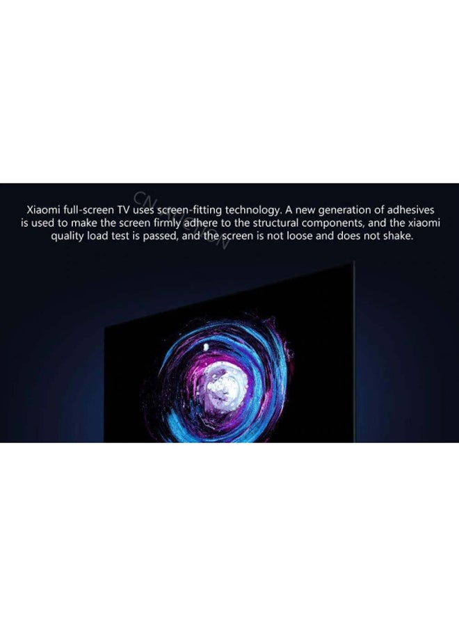 شاومي - تلفزيون LED ذكي بدقة فائة 4K مقاس 43 بوصة Mi TV 4S 43 أسود - Image 1