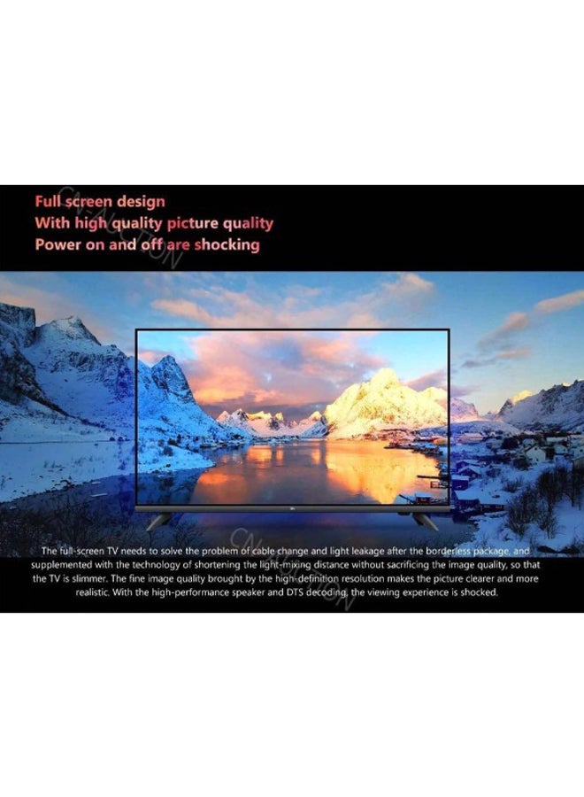 شاومي - تلفزيون LED ذكي بدقة فائة 4K مقاس 43 بوصة Mi TV 4S 43 أسود - Image 1