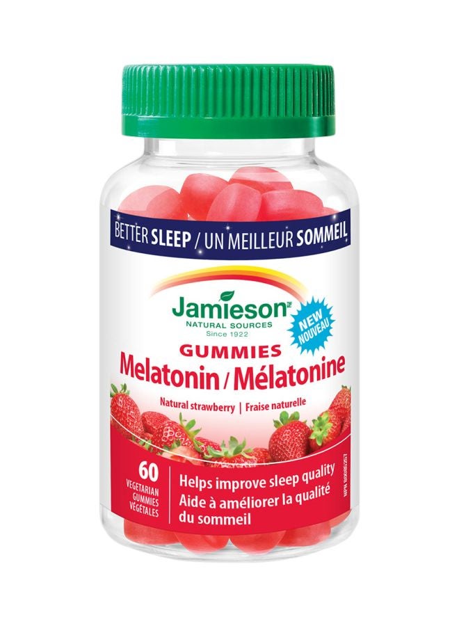 Jamieson Melatonin Better Sleep Dietary Supplement 2.5mg - 60 Gummies  - Image 1