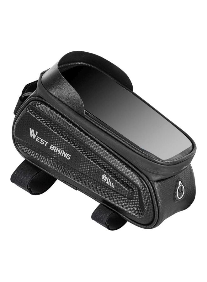 WEST BIKING Waterproof Tube Bike Cell Mobile Phone Holder 23.5x13.0x11.8cm  - Image 1