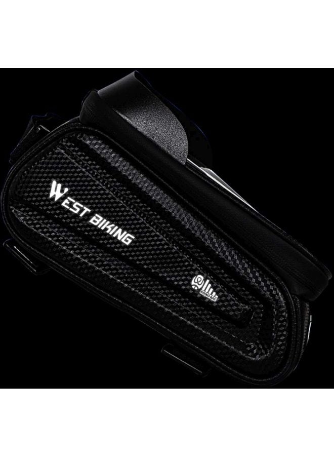 WEST BIKING Waterproof Tube Bike Cell Mobile Phone Holder 23.5x13.0x11.8cm  - Image 4