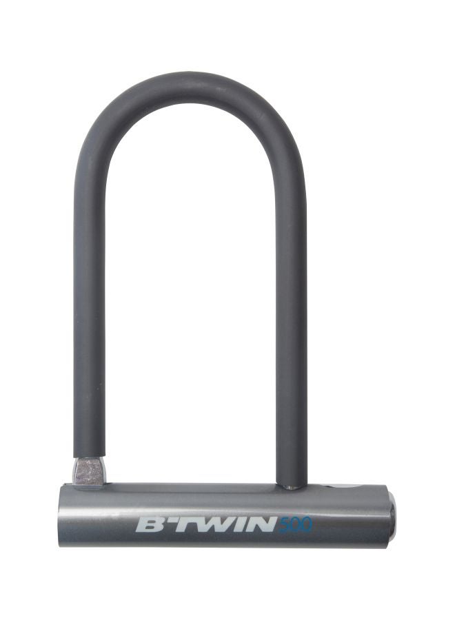 Btwin U-Shaped Bike Lock With Key  - Image 1