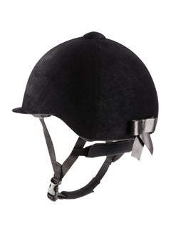 FOUGANZA Velvet Horse Riding Helmet One Size  - Image 2