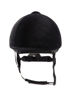 FOUGANZA Velvet Horse Riding Helmet One Size  - Image 3