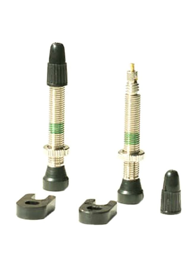 Btwin 2-Piece Tubeless Bicycle Tyre Valve Set  - Image 1