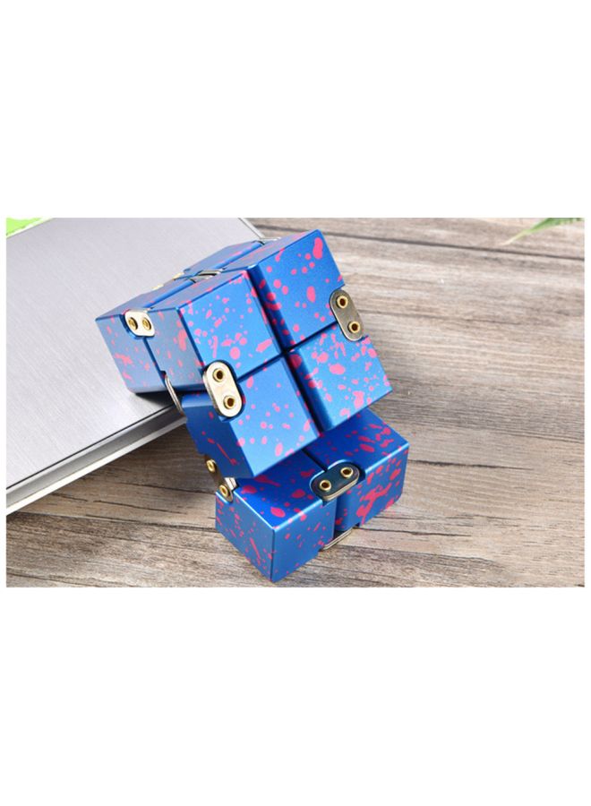 BG Aluminum Alloy Infinite Rubik's Cube 4x4x4cm - Image 2