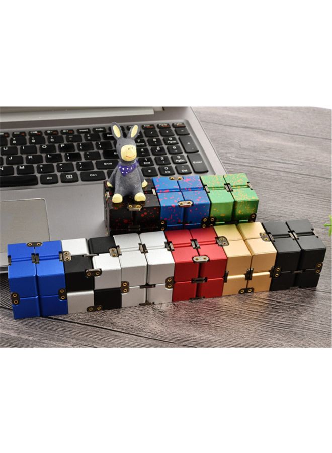 BG Aluminum Alloy Infinite Rubik's Cube 4x4x4cm - Image 2
