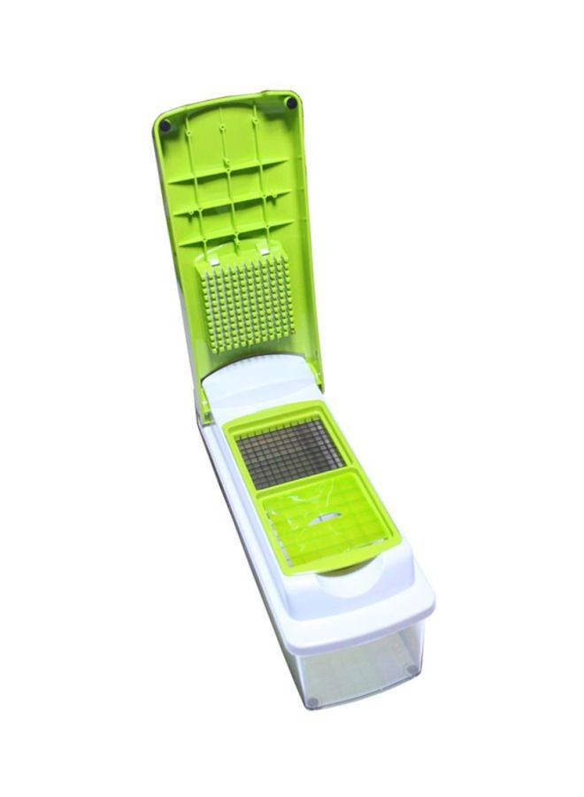 ALMUFARREJ Multifunctional Food Slicer Green/White 28x13centimeter  - Image 3