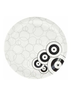 Dinner Plate Black/White 28 x 28cm - v1596131787/N22836487A_1