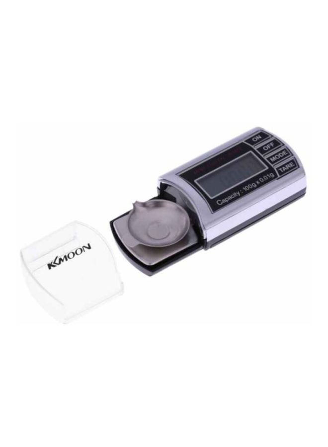 كيه كيه مون ميزان رقمي لقياس الأوزان أبيض/ أسود 110x22x47.5مم - Image 4