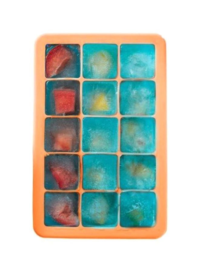 Xiaomi Square Shaped Ice Cube Tray orange - Image 1