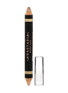 ANASTASIA BEVERLY HILLS Matte Shell Highlighting Duo Pencil Light Brown/Dark Brown  - Image 1