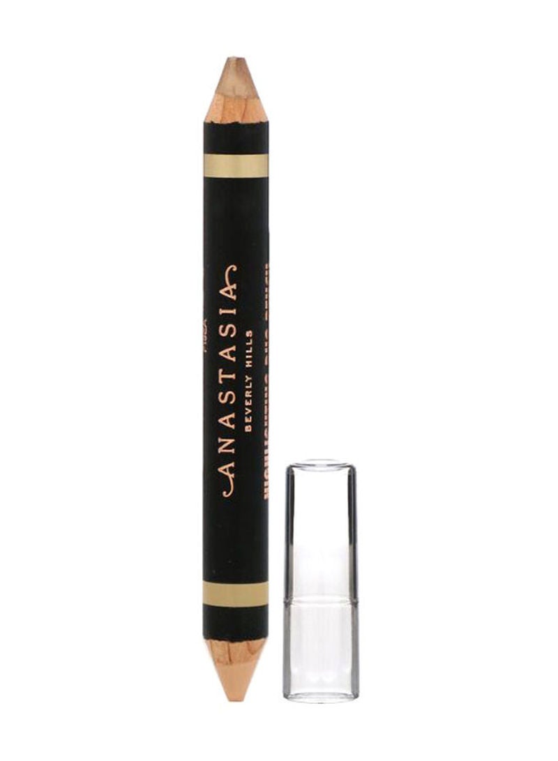 ANASTASIA BEVERLY HILLS - Matte Shell Highlighting Duo Pencil Light Brown/Dark Brown - Image 1