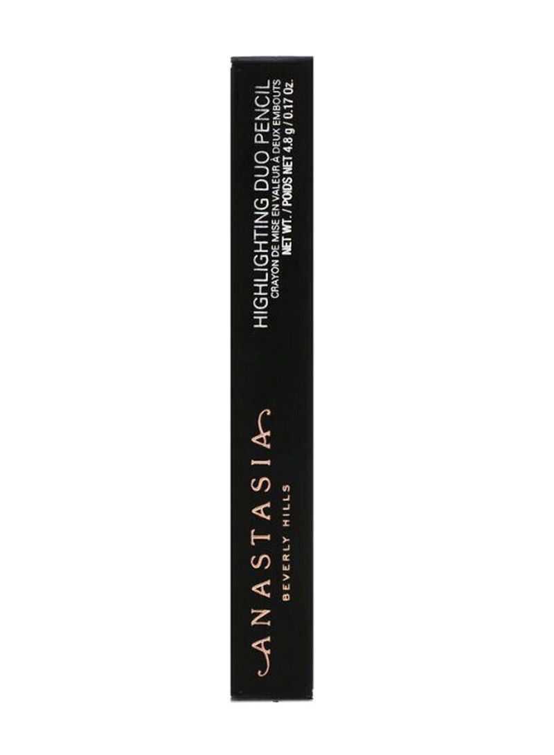 ANASTASIA BEVERLY HILLS - Matte Shell Highlighting Duo Pencil Light Brown/Dark Brown - Image 1