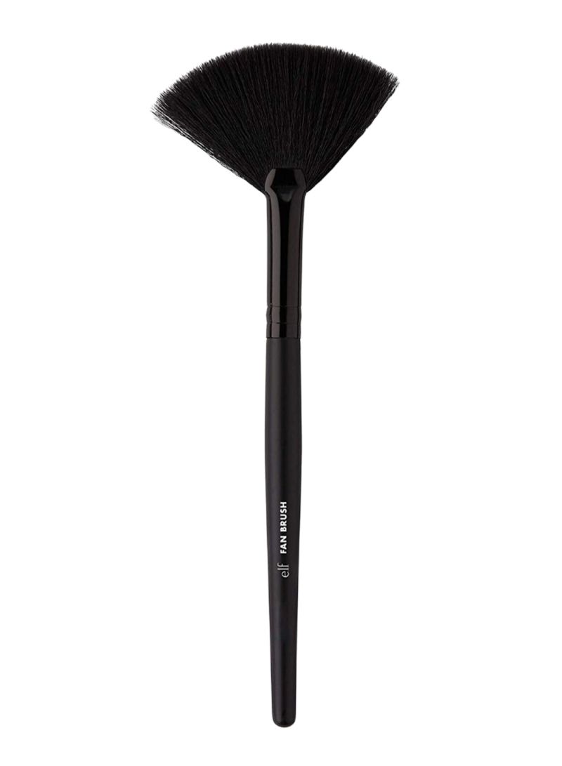 elf Studio Fan Face Brush Black - Image 1